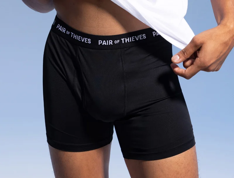 SuperFit Black Boxer Briefs
