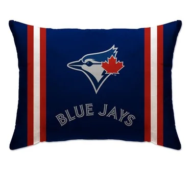 Pegasus Sports MLB Standard Logo Stripe Bed Pillow