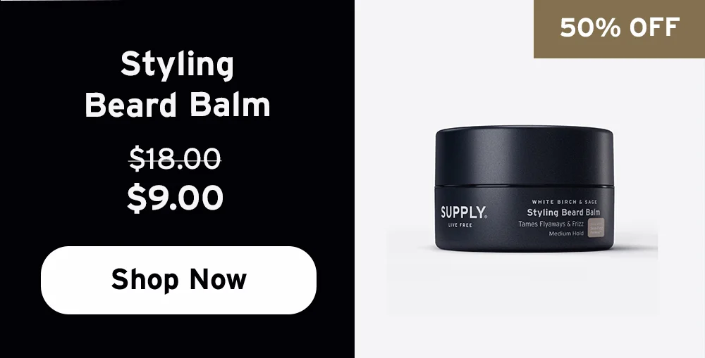 Styling beard balm