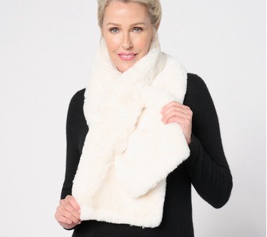 Jingle Belles by Kim Gravel Aspen Faux Fur Scarf