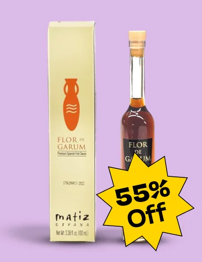 Premium Spanish Fish Sauce, Flor De Garum