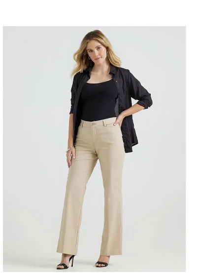 Women's Ultra Lux Comfort with Flex Motion Trouser Pant