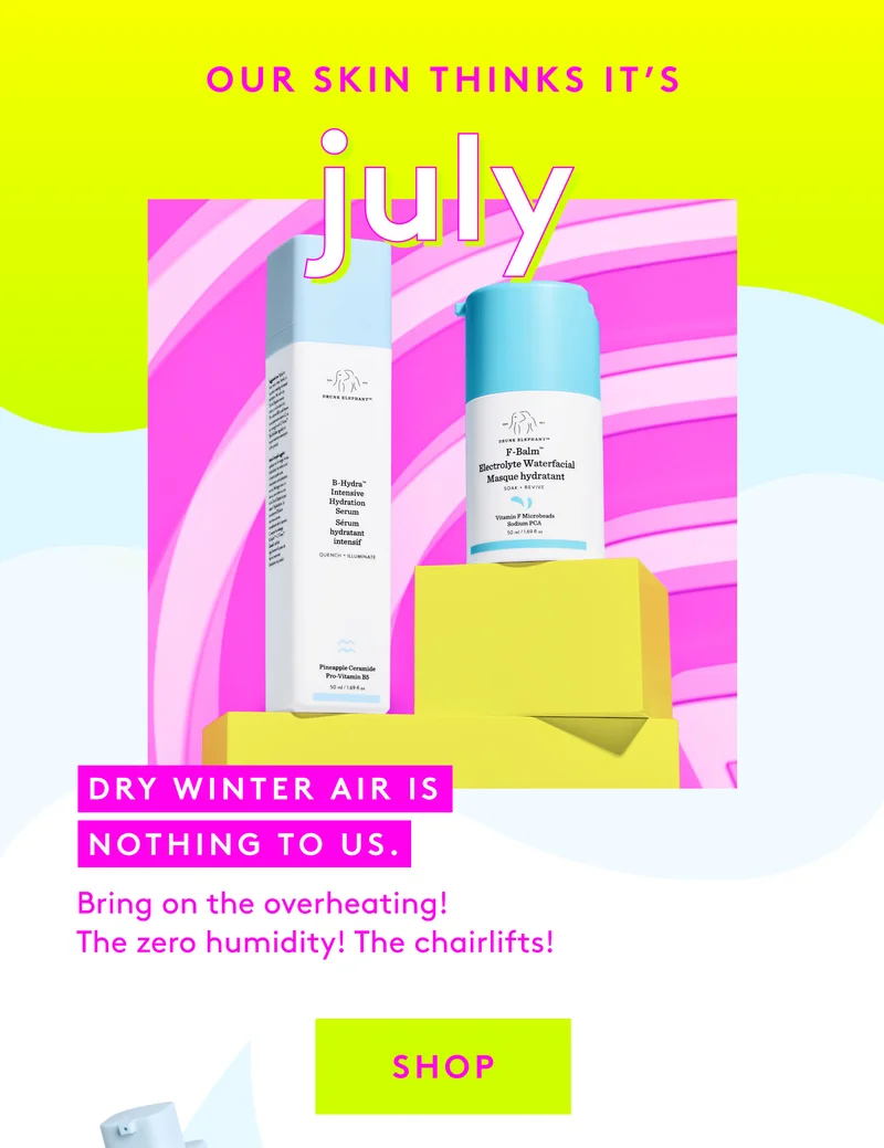 Winter hydration with B-Hydra and F-Balm
