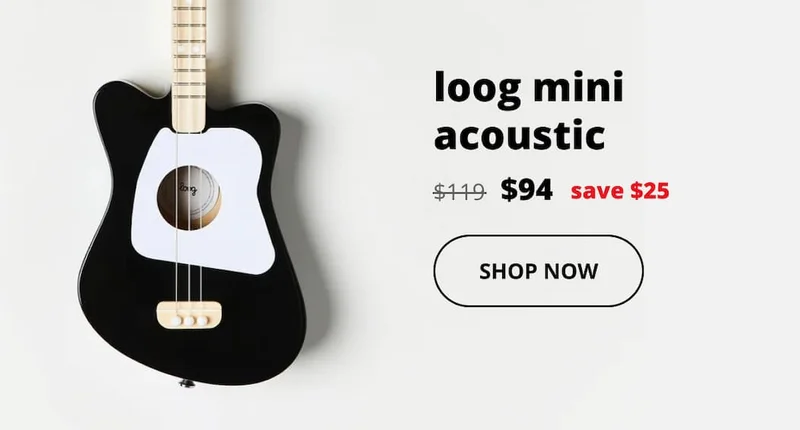 loog mini acoustic - SHOP NOW