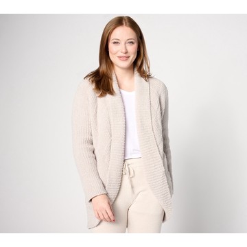 Barefoot Dreams CozyChic Diamond Circle Cardigan