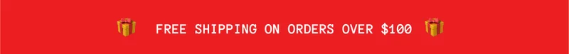 Free Shipping On Orders Over $100