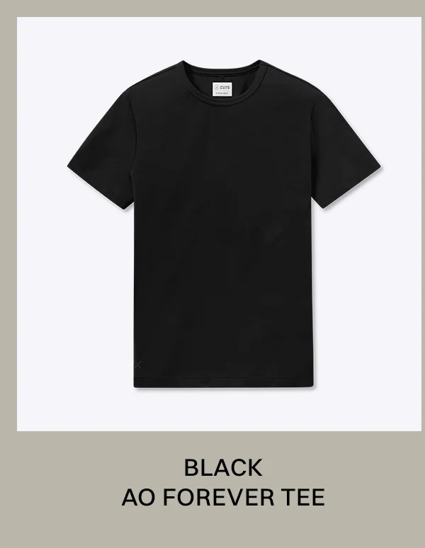 Black AO Forever Tee