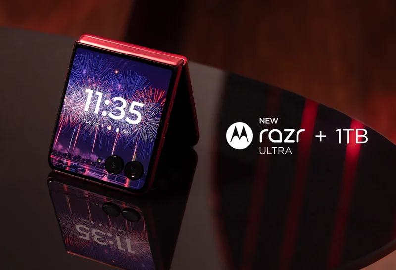 new motorola razr ultra + 1TB