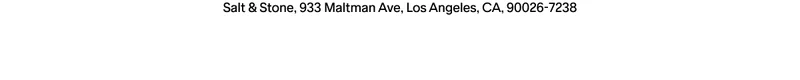 Footer - Address