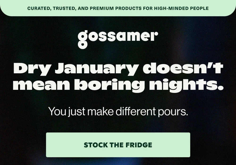 Dry January doesn't mean boring nights.