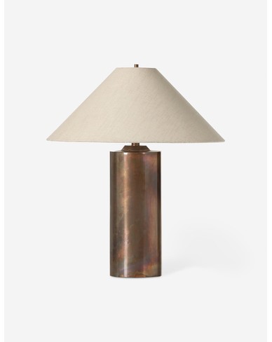 Sevigne Table Lamp-Burnt Brass