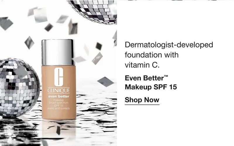 Dermatologist-developed foundation with vitamin C. Even Better TM Makeup SPF 15 Shop Now