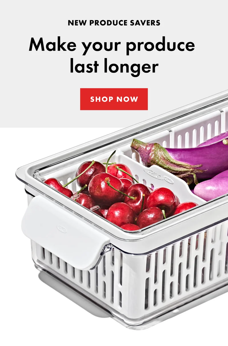 New produce saver. Make your produce last longer.