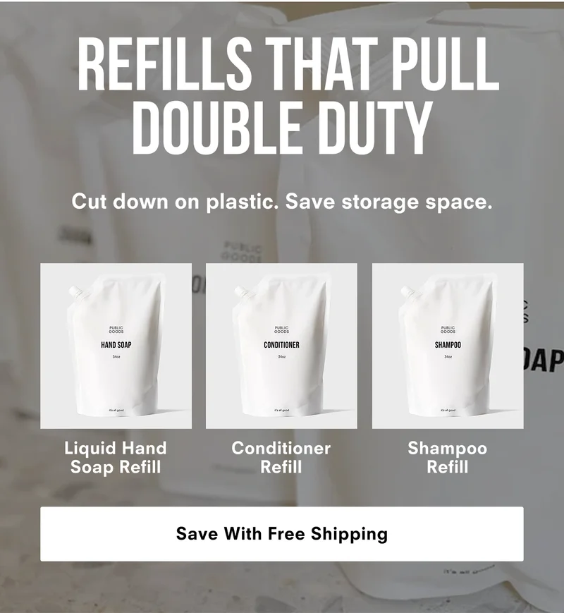 Refills That Pull Double Duty