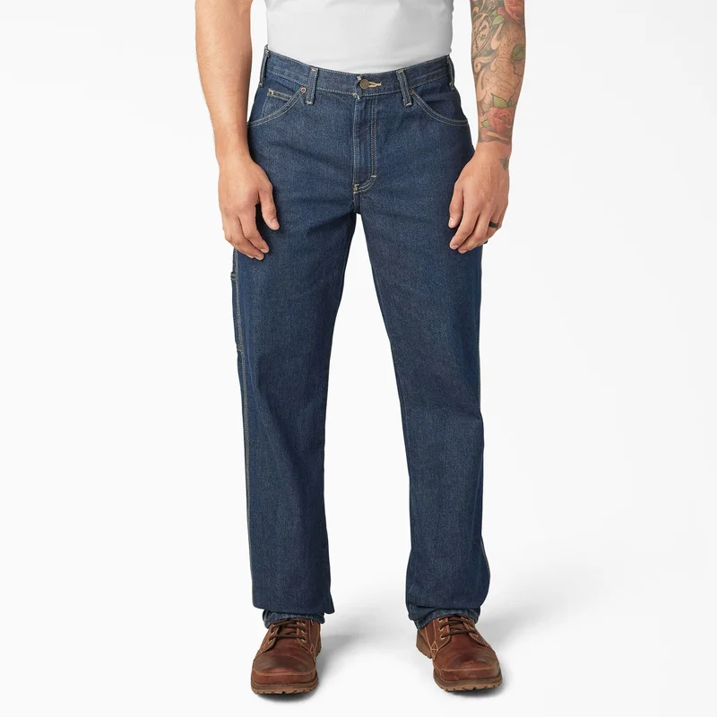 Image of Relaxed Fit Heavyweight Carpenter Jeans