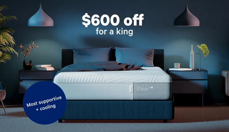$600 off for a king >> [Most supportive + cooling] >>