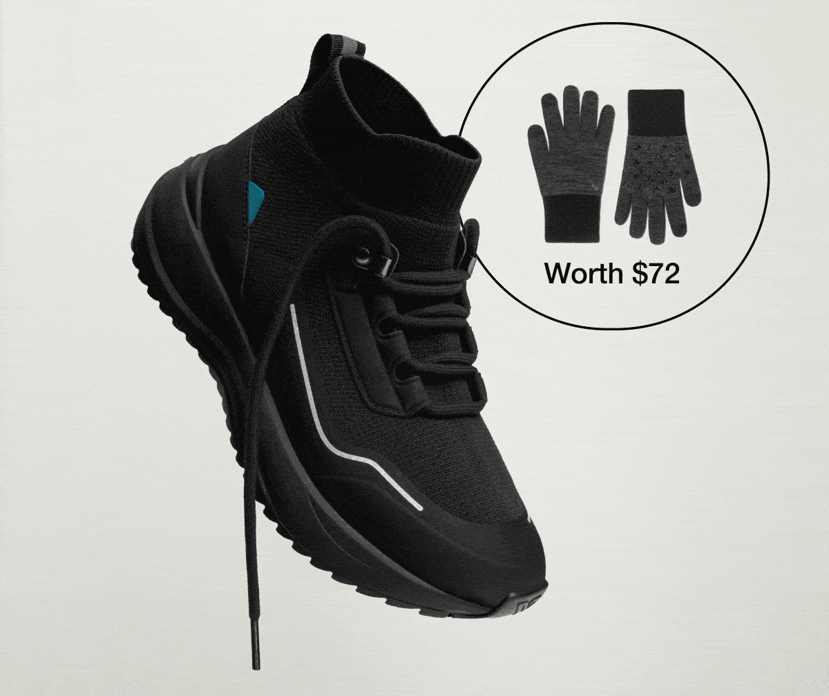 GIF of the Stormbursts & Weekend Chelseas. Gloves worth $72.
