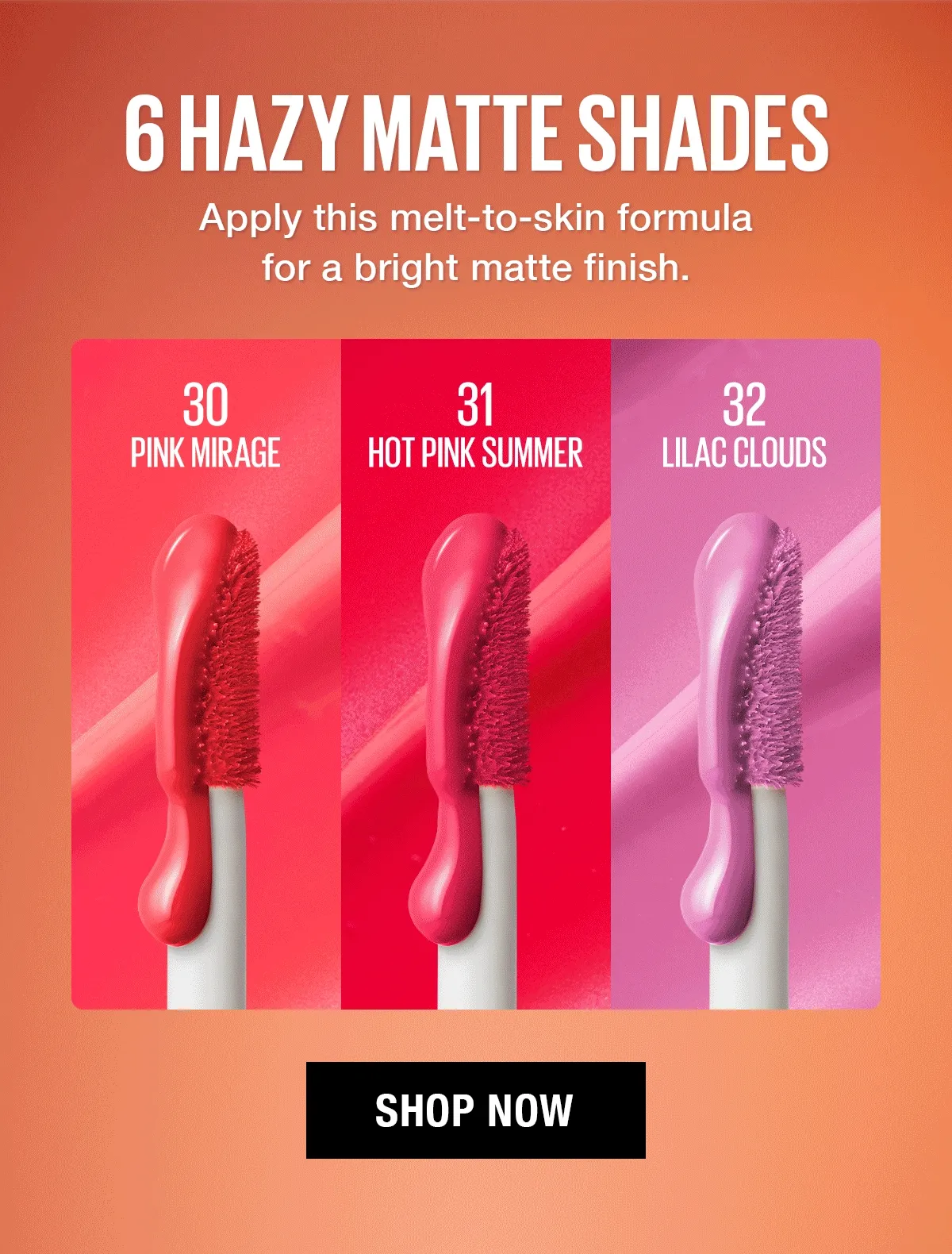 6 Hazy Matte Shades