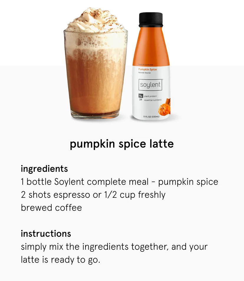 pumpkin spice latte