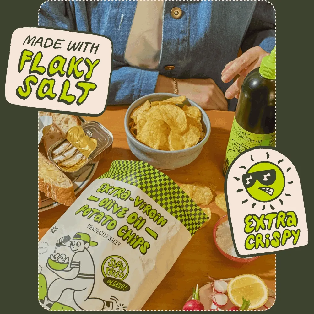 Made with Falky Salt and Extra Crispy
