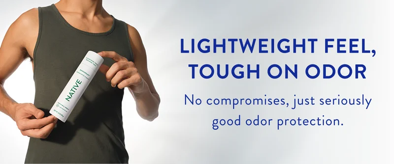 Lightweight feel, tough on odor. No compromises, just seriously good odor protection.