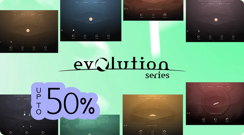 Up to 50% on Evolution Series