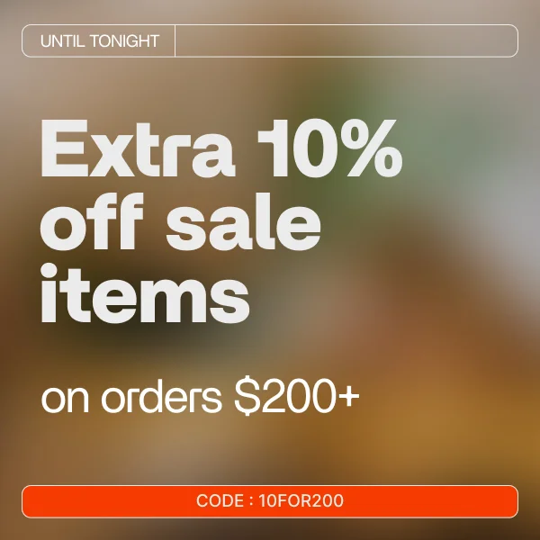 Extra 10% on sale items Extra 10% on sale items