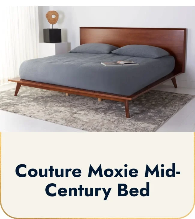 Couture Moxie Mid-Century Bed