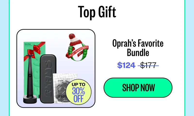 Top gift: Oprah's Favorite Bundle | $124 | Up to 30% off | Shop now