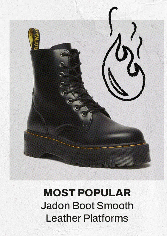 Jadon Boot Smooth Leather Platforms