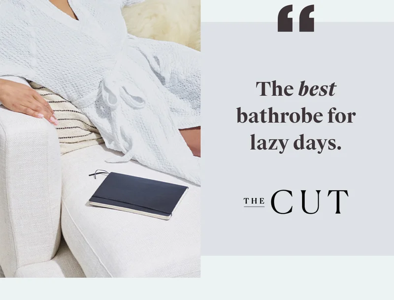The best bathrobe for lazy days.