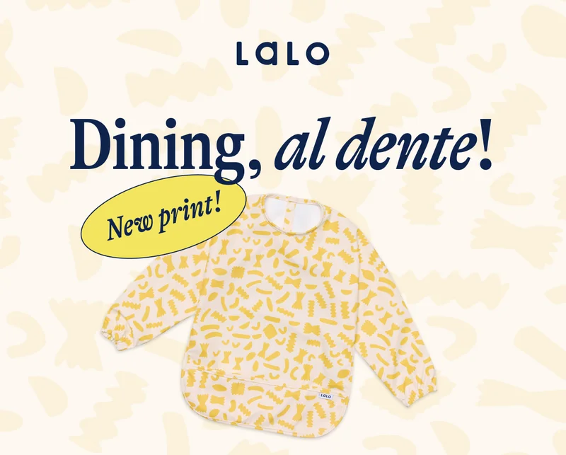 Lalo. Dining, al dente! New print!