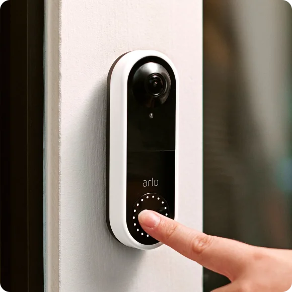Arlo Essential Video Doorbell.