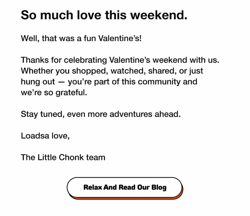 So much love this weekend.
