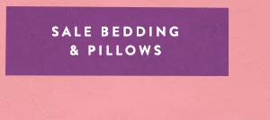 sale bedding and pillows