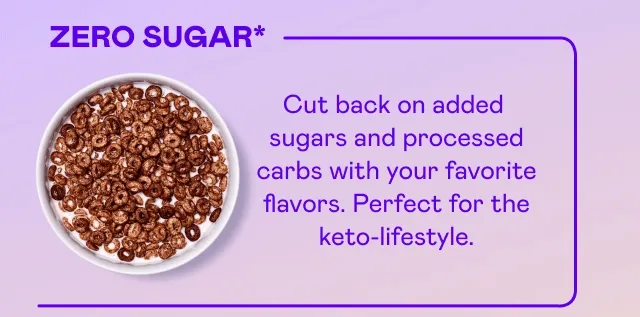 Zero sugar