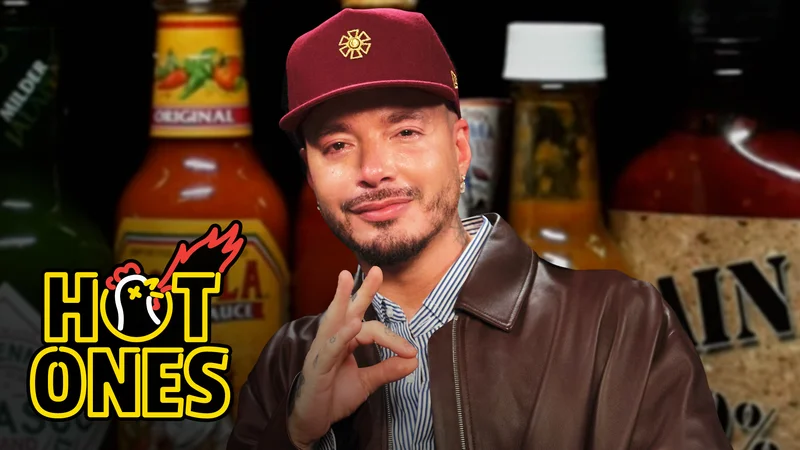 J Balvin on Hot Ones.