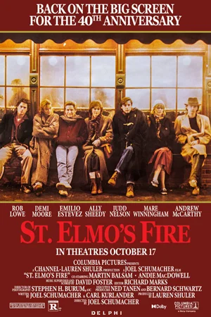 ST. ELMO’S FIRE: 40TH ANNIVERSARY