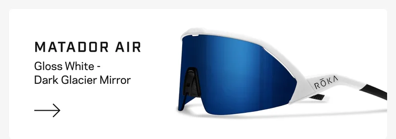 Matador Air - Gloss White - Dark Glacier Mirror