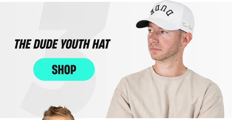 3. The DUDE Youth Hat
