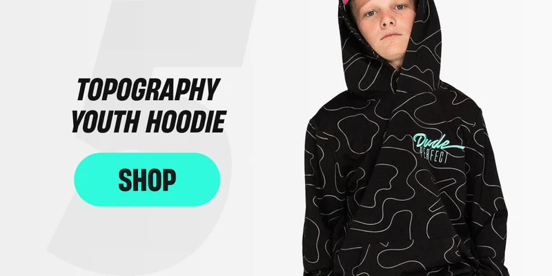 5. Topography Youth Hoodie