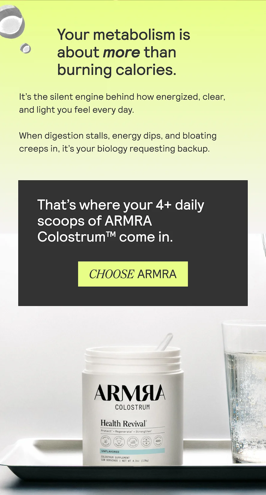 Your metabolism is about more than burning calories.