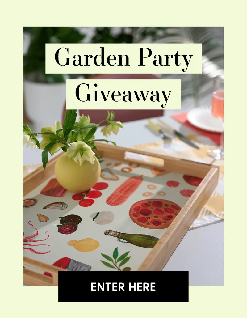 Garden Party Giveaway | Enter Here