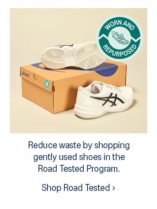 Reduce waste by shopping gently used shoes.