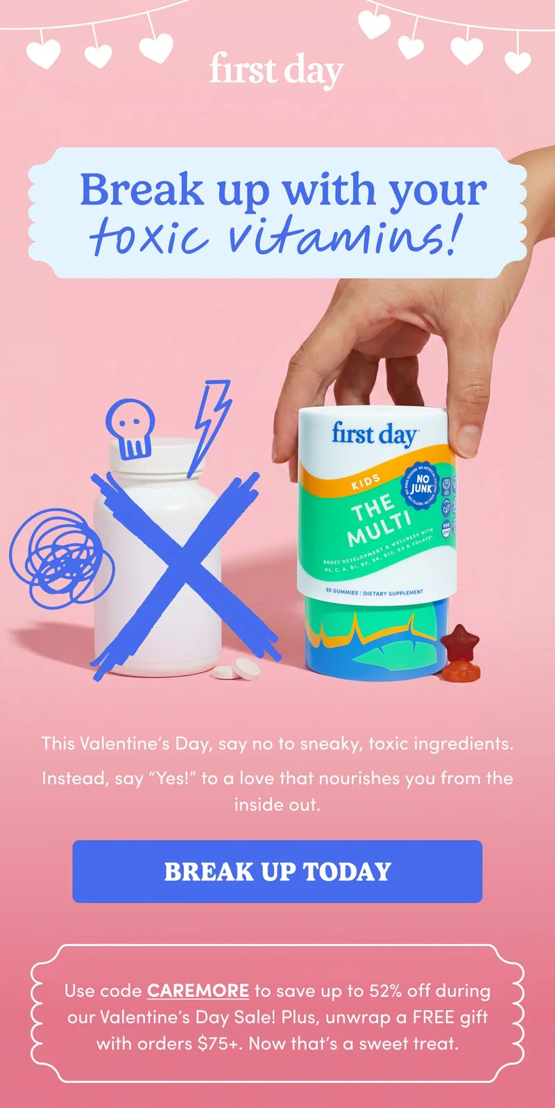 Break up with your toxic vitamins!