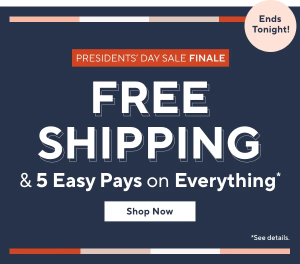 presidents' day sale FINALE