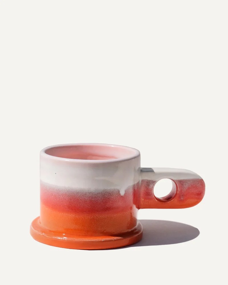 Image of Double Dip Mug in Sunset by Peter Shire