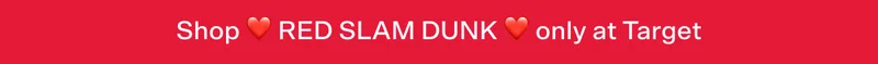 Shop ❤️ RED SLAM DUNK ❤️only at Target