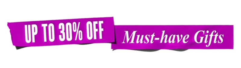 Up to 30% Off