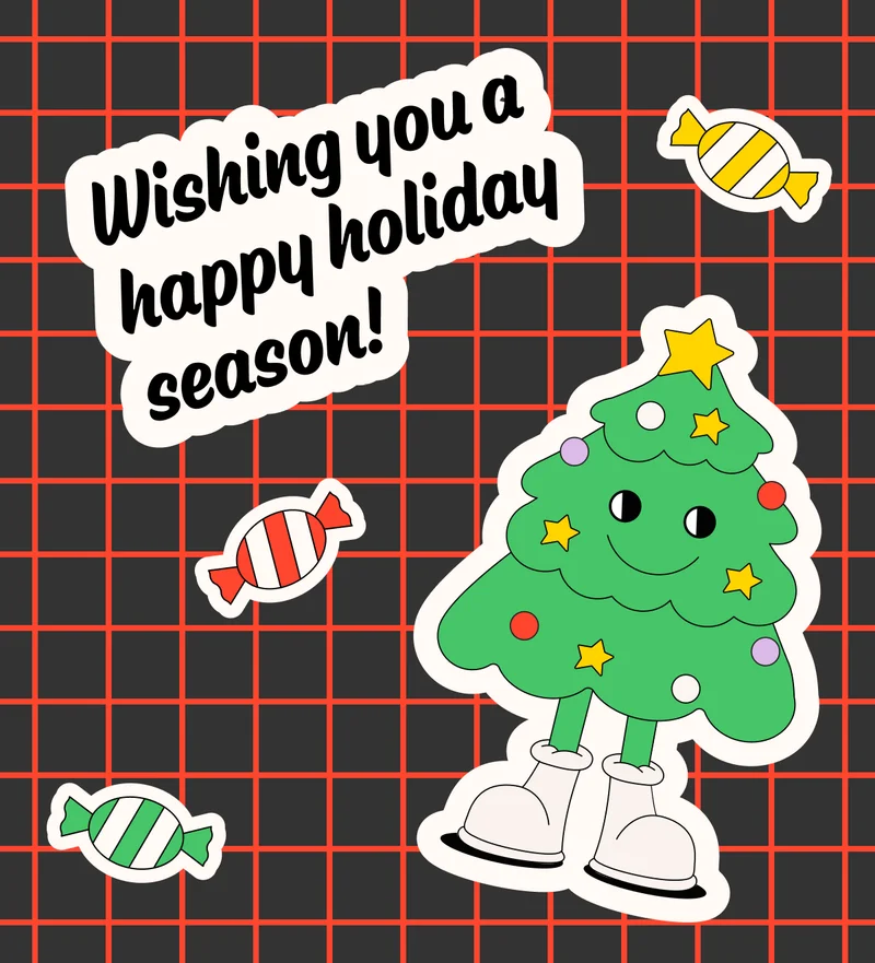 Wishing you a happy holiday season!
